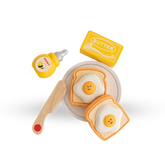 咬我雞蛋吐司乳膠玩具